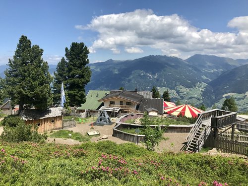 Alpenüberquerung Fahrrad Familie