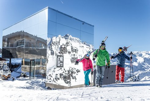 Skigebiet Hochzillertal Kristallhütte Schönwetter